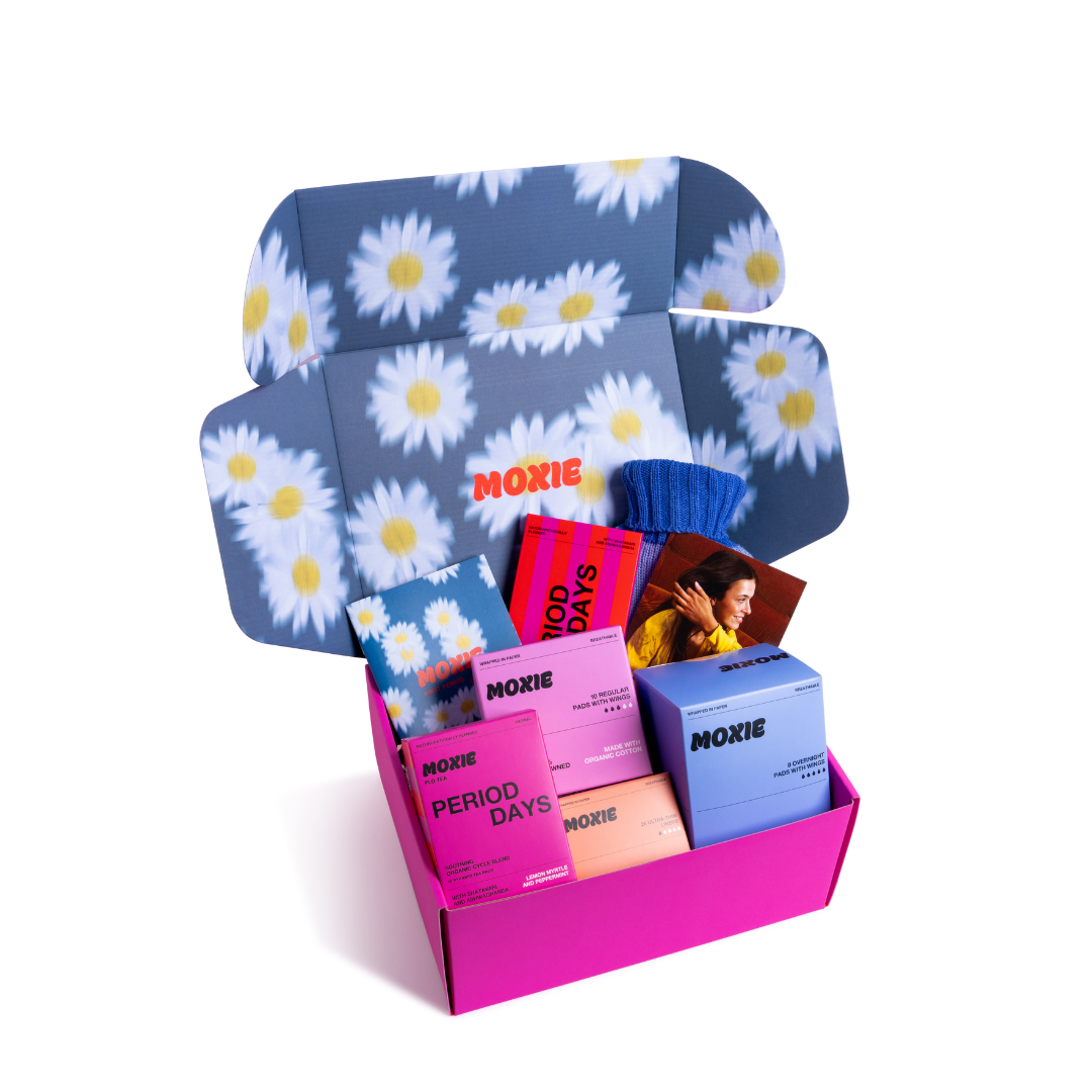 'Welcome to Periods!' Box (pads option)