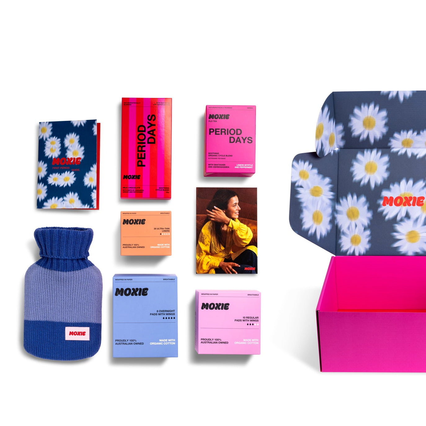 First period kit (pads option)
