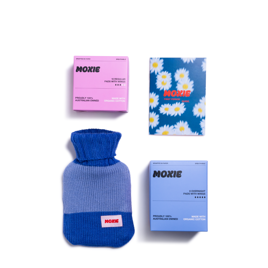 'Welcome to Periods!' Essentials Box (pads)