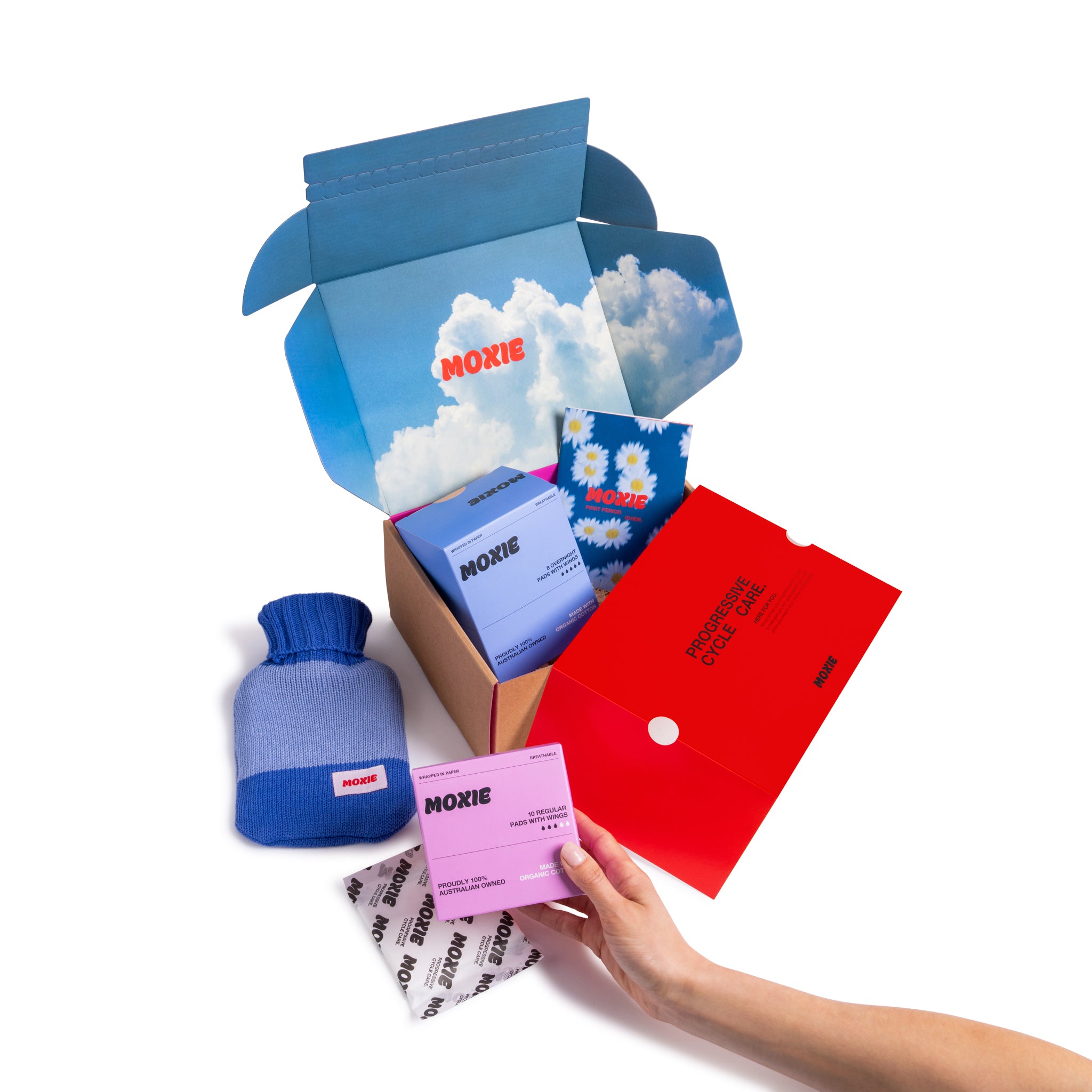 'Welcome to Periods!' Essentials Box (pads)
