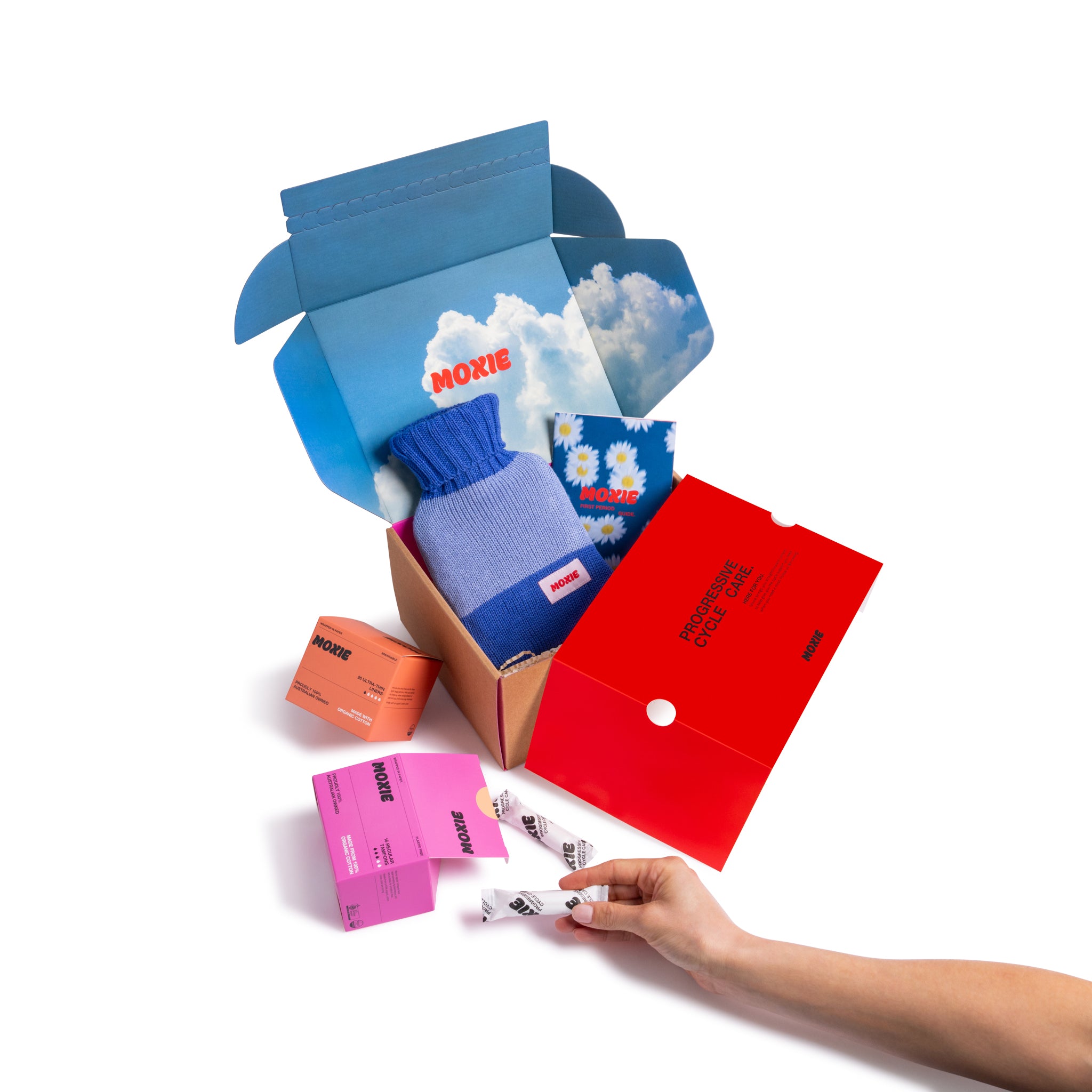 'Welcome to Periods!' Essentials Box (tampons)