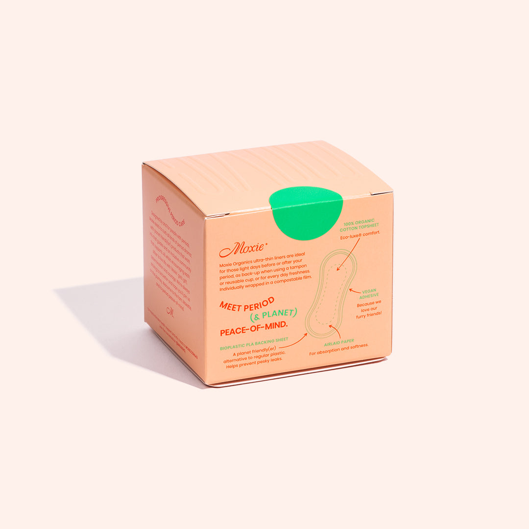 Organic Pads & Liners from your period experts Moxie