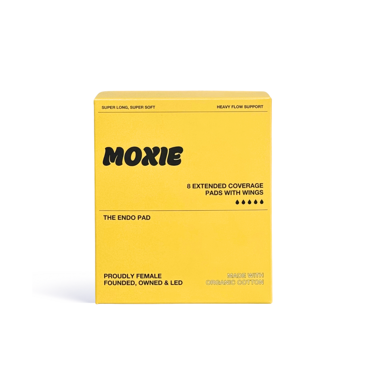Moxie Endo Pads with wings 8 pack