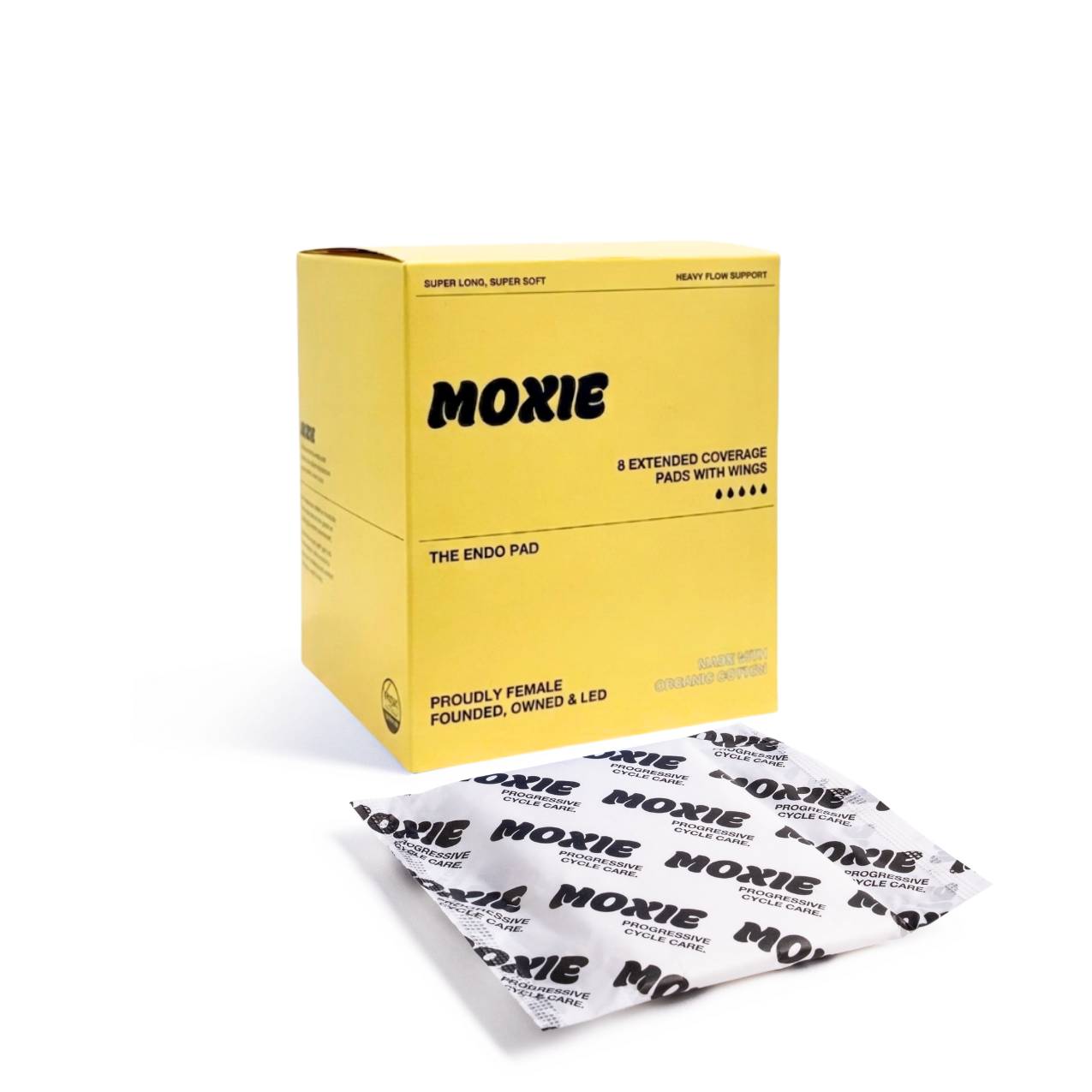Moxie Endo Pads with wings 8 pack
