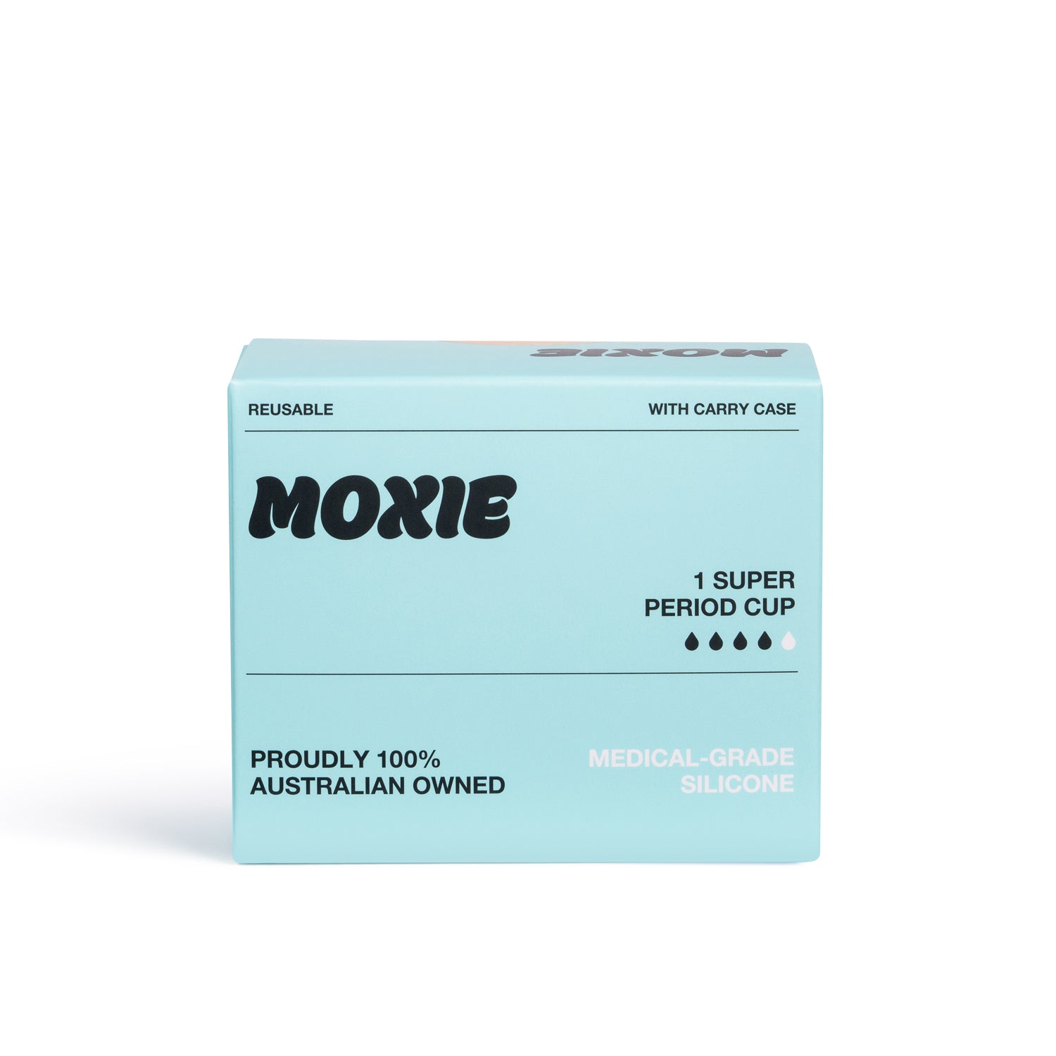 Moxie super reusable menstrual cup