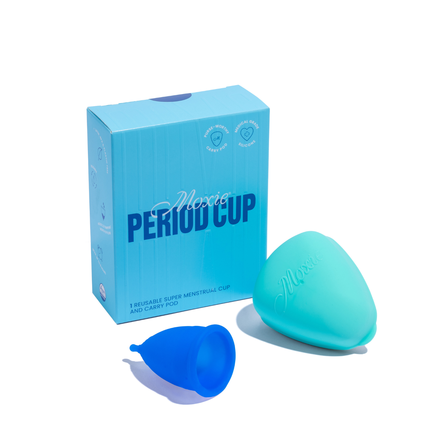 Moxie super reusable menstrual cup