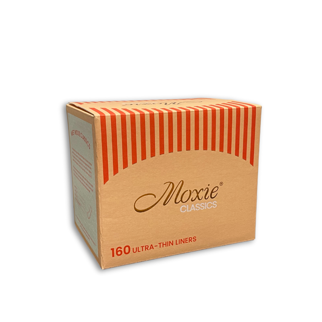 Moxie Classics ultra thin liners 160pk home box