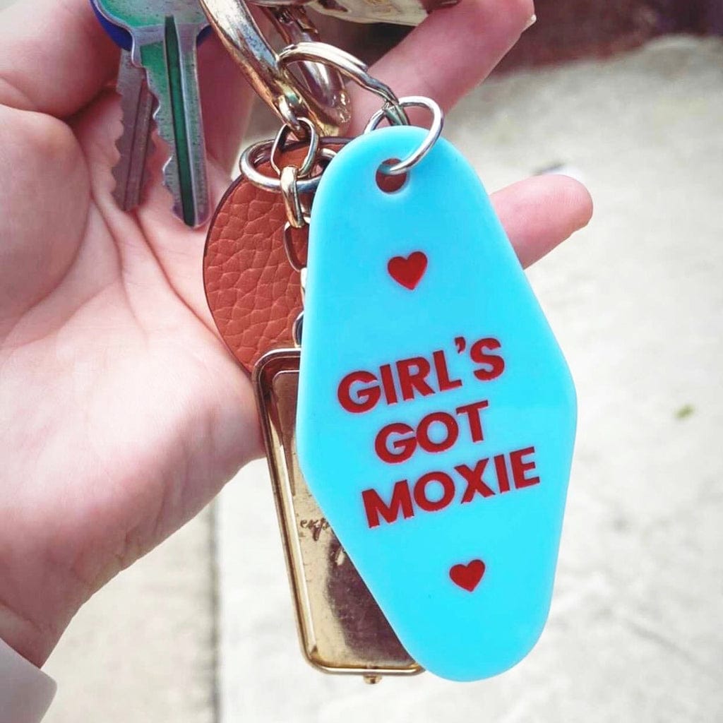 MoxieProducts Gifts 'Girl's Got Moxie' keytag/keyring