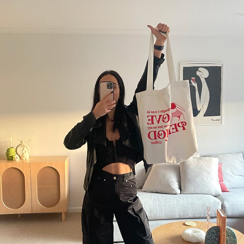 MoxieProducts Must Haves Moxie 'I thought I was in love' cotton canvas tote