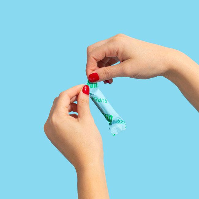 MoxieProducts Tampons Moxie Organics 100% organic cotton super tampons 16pk